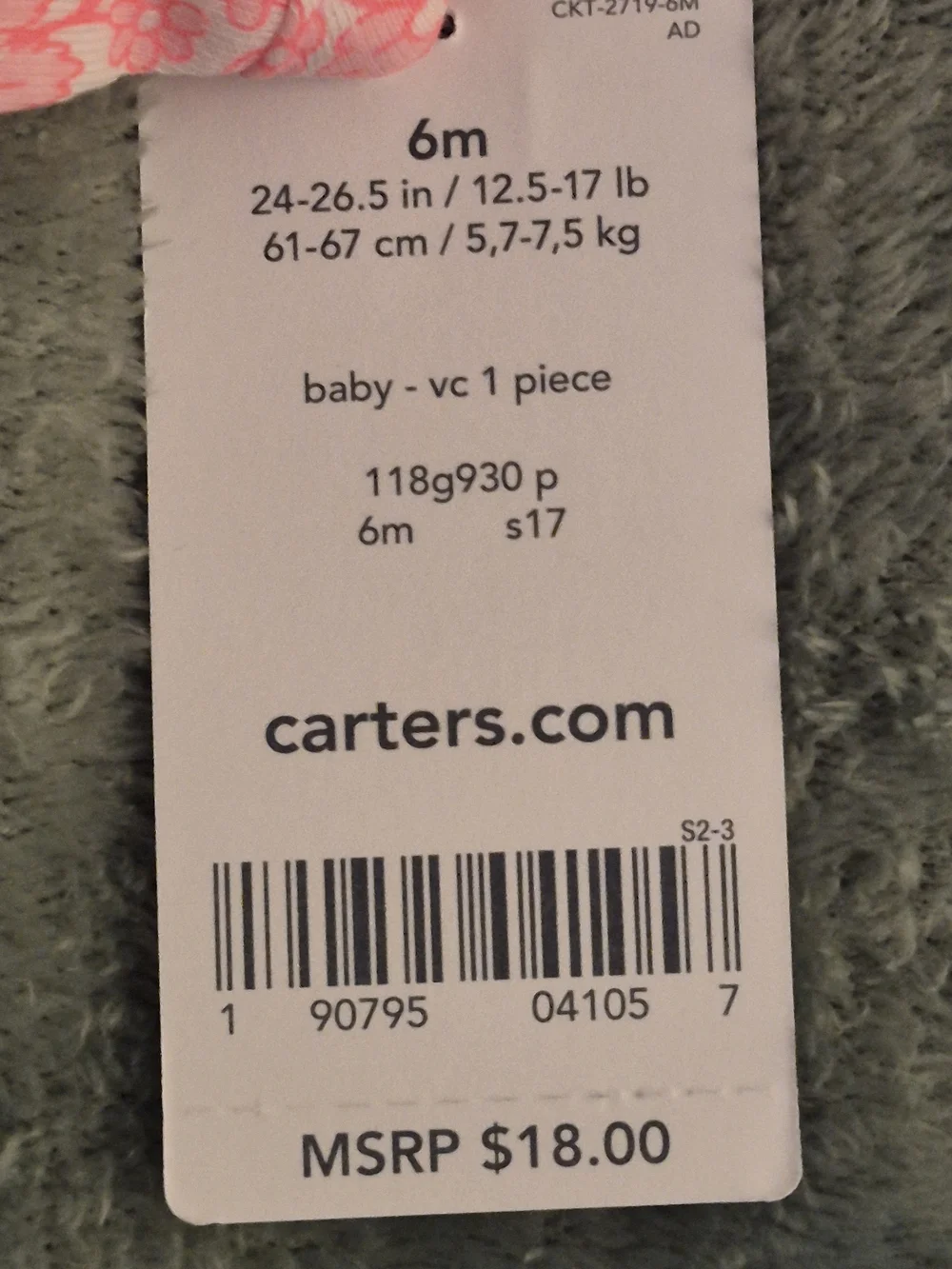 Carters nwt adorable